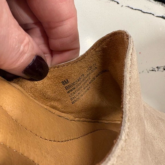 Born Tan Suede Mules - Picture 2 of 3